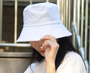 バケットハット 帽子 レディース 女性 シンプル 深め ツバ広 無地 紫外線対策 年中 ブラック 黒 ブラウン ハット カジュアル 熱中症予防 日除け ぼうし カラバリ豊富 大人 女子 街歩き キャンプ