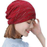 ターバンキャップ ニット帽 帽子 レディース 女性 ニットキャップ ビーニー 春夏 秋 薄手 ワッチキャップ ニットワッチ シンプル おしゃれ カジュアル 上品 散歩 旅行 婦人 ミセス 黒 紺 ラメ風 ケア帽子
