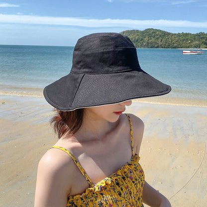 帽子 バケットハット つば広帽子 レディース 女性 シンプル 商品画像3