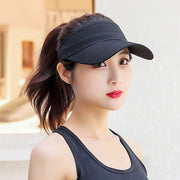 サンバイザー レディース 女性 男性 メンズ ユニセックス 男女兼用 お揃い ペアルック ぼうし 帽子 日よけ 日焼け防止 メッシュ 無地 ブラック ホワイト ブルー シンプル スポーティ ランニング ジョギング お出かけ