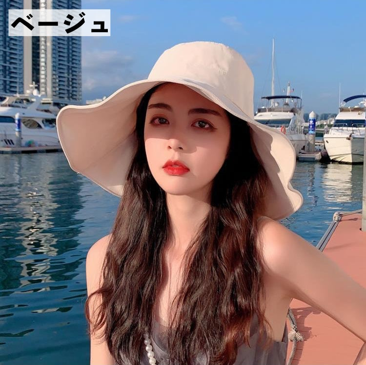 帽子 女優帽 つば広帽 レディース 女性 ハット 商品画像3