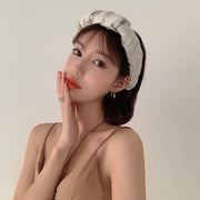 サンバイザー ヘアバンド 2way 折りたたみ つば広 レディース 女性 帽子 ヘッドバンド 無地 単色 シンプル 日よけ 紫外線対策 UV対策 おしゃれ 大人可愛い お出かけ 普段使い ファッション小物