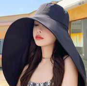 日よけ帽子 ハット つば広 レディース ネックガード 肩までカバー ゆったり 夏 アウトドア UVカット 紫外線対策 日焼け防止 日焼け対策 日除け UV対策 ガーデニング 農作業 海水浴 プール