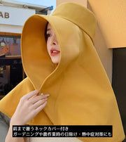日よけ帽子 ハット つば広 レディース ネックガード 肩までカバー ゆったり 夏 アウトドア UVカット 紫外線対策 日焼け防止 日焼け対策 日除け UV対策 ガーデニング 農作業 海水浴 プール