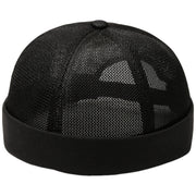 フィッシャーマンキャップ ロールキャップ メンズ レディース 帽子 ぼうし つばなし メッシュ 通気性 涼しい ユニセックス 無地 単色 シンプル おしゃれ