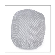 ハンチング帽 メンズ 男性 帽子 ぼうし ハット メッシュ 無地 単色 シンプル おしゃれ 通気性
