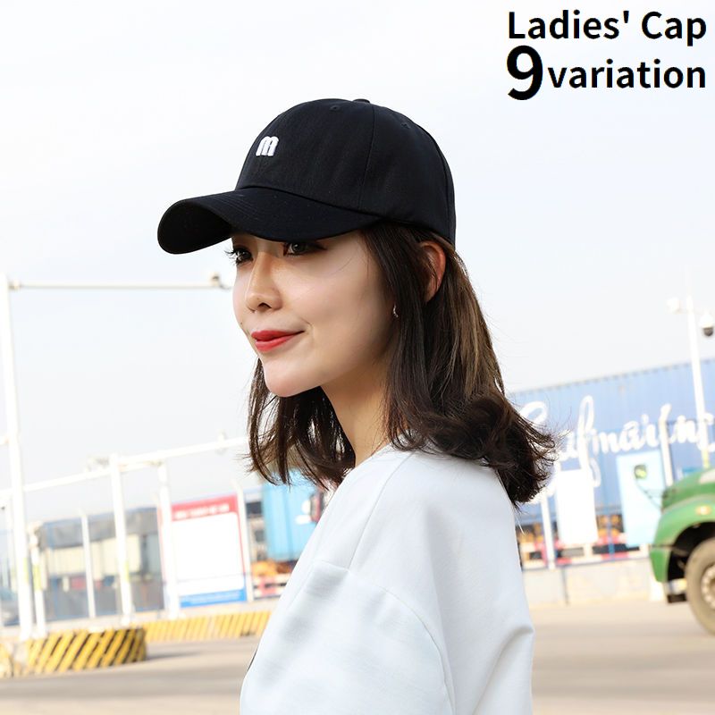ベースボールキャップ 野球帽 レディース 帽子 つば長 深め 商品画像