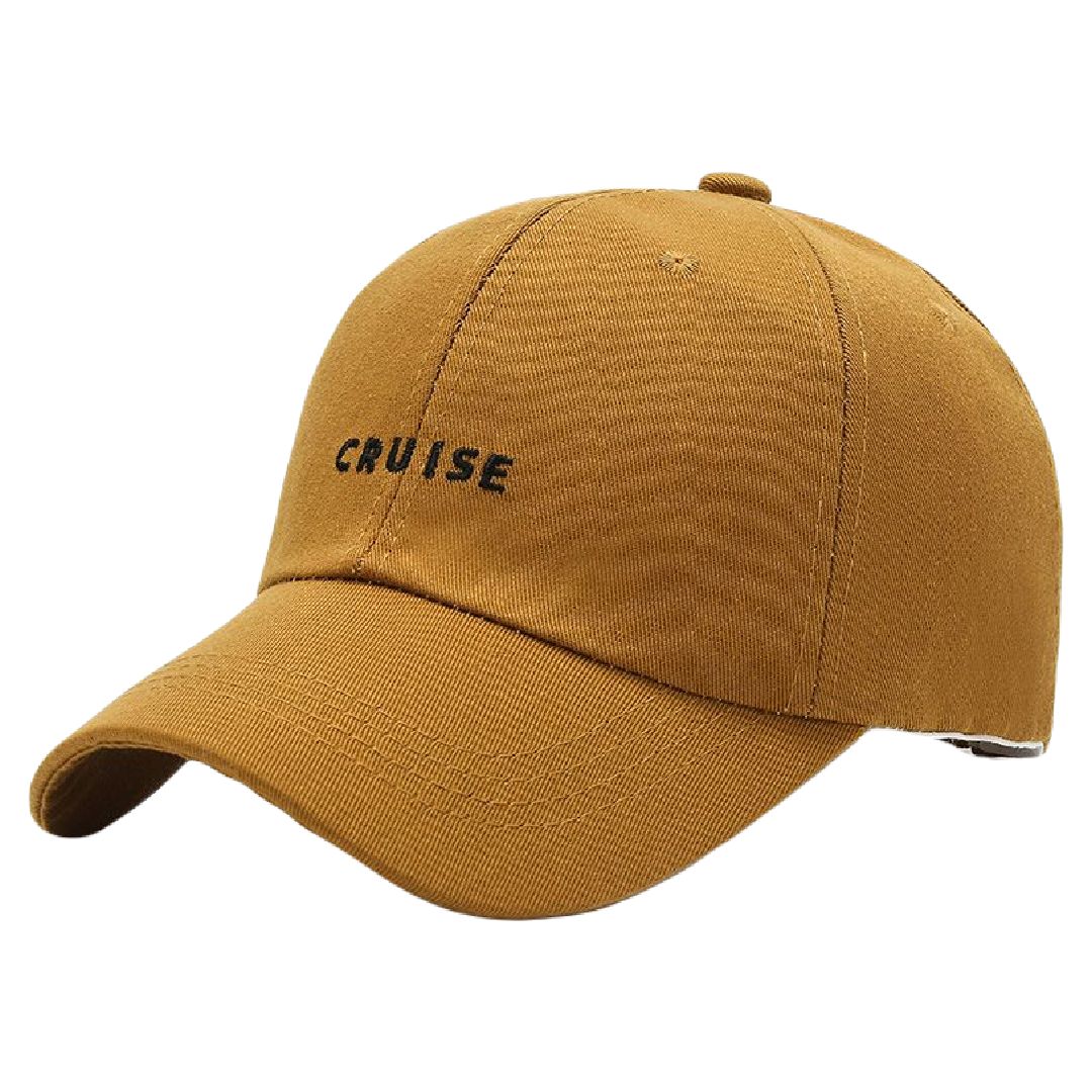 ベースボールキャップ 野球帽 レディース 帽子 つば長 深め CRU×ブラウン バリエーション画像