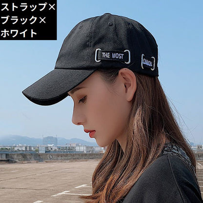 ベースボールキャップ 野球帽 レディース 帽子 つば長 深め 商品画像3