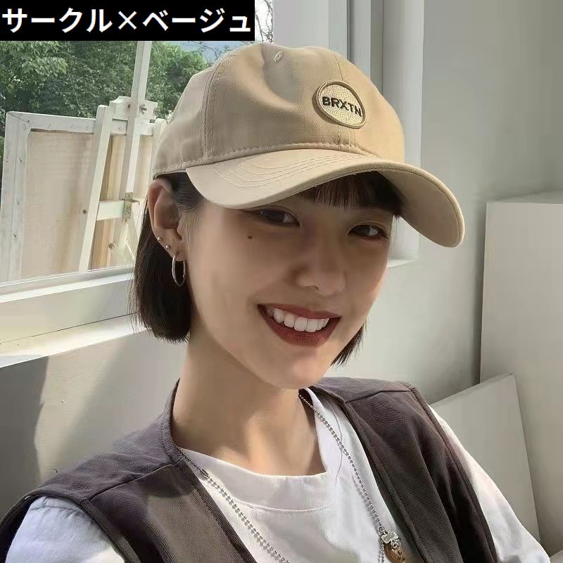ベースボールキャップ 野球帽 レディース 帽子 つば長 深め 商品画像5