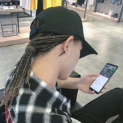 ウィッグ 帽子付き ドレッドヘア ブレイズ 三つ編み キャップウィッグ メンズ レディース かつら 付け毛 ロング 個性的 ヒップホップ イメチェン おしゃれ 女性 男性