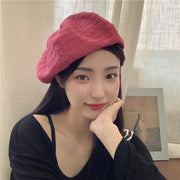 ベレー帽 ベレーキャップ 帽子 ぼうし レディース ベーシック シンプル おしゃれ かわいい 大人可愛い 無地 単色 定番 お出かけ 春夏 カジュアル デイリー 女性用 婦人用