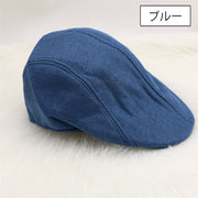 帽子 ハンチング帽 メンズ 男性用 紳士用 無地 単色 シンプル おしゃれ スタイリッシュ かっこいい ハンチングキャップ 鳥打ち帽 スポーツ ゴルフ アウトドア お出かけ 日除け 紫外線対策 ギフト プレゼント 贈り物 父の日