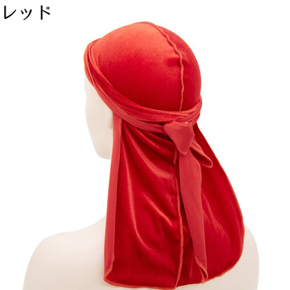 ドゥーラグ DURAG インナーキャップ バンダナ ターバン 海賊帽子 商品画像3