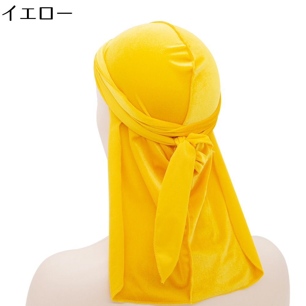 ドゥーラグ DURAG インナーキャップ バンダナ ターバン 海賊帽子 商品画像4