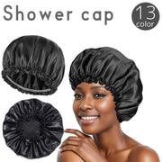シャワーキャップ ヘアキャップ バスキャップ 無地 単色 シンプル 防水 毛染め カラーリング トリートメント 保温 お風呂 入浴 ロングヘア ショートヘア レディース 女性 バスグッズ
