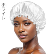 シャワーキャップ ヘアキャップ バスキャップ 無地 単色 シンプル 防水 毛染め カラーリング トリートメント 保温 お風呂 入浴 ロングヘア ショートヘア レディース 女性 バスグッズ