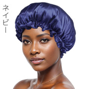 シャワーキャップ ヘアキャップ バスキャップ 無地 単色 シンプル 防水 毛染め カラーリング トリートメント 保温 お風呂 入浴 ロングヘア ショートヘア レディース 女性 バスグッズ