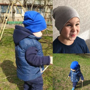 ニット帽 帽子 ベビー キッズ 赤ちゃん 子供用 女の子 男の子 ニットキャップ 無地 ボーダー シンプル カジュアル 可愛い おしゃれ 定番 着まわし