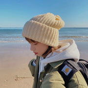 ニット帽 帽子 ニットキャップ レディース 女性用 ぼうし シンプル 定番 防寒 寒さ対策 暖かい あったか ワッチキャップ ビーニー ファッション小物 お出掛け