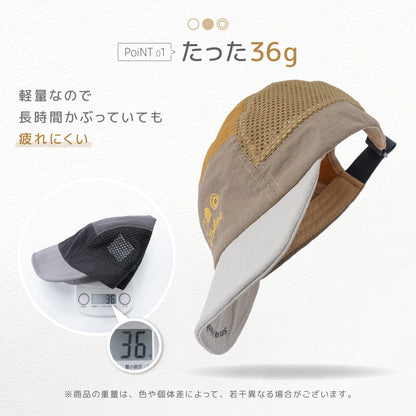 ランニングキャップ トレイルキャップ スポーツキャップ メッシュキャップ 帽子 メッシュ 商品画像5