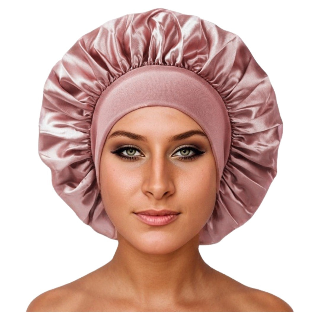 シャワーキャップ ヘアキャップ 浴用帽子 レディース バス用品 ナイトキャップ アズキ バリエーション画像
