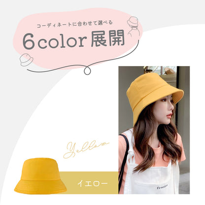 バケットハット 帽子 レディース メンズ サイズ調整 小顔効果 商品画像4