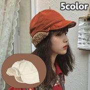 パイロットキャップ フライトキャップ 帽子 ぼうし レディース 女性 ボア もこもこ 暖かい あったか 防寒 寒さ対策 秋冬 シンプル カジュアル お洒落 可愛い お出かけ 普段使い ファッション小物