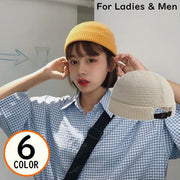 ニット帽 ワッチキャップ レディース メンズ 男女兼用 帽子 ビーニー 防寒 暖かい 保温 秋冬 軽量 ワンタッチバックル 無地