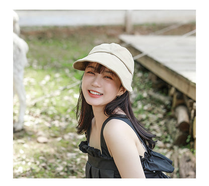キャップ レディース 女性用 帽子 つば広 バックリボン 商品画像3