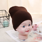 ニット帽 キッズ ベビー ニット帽子 帽子 ニットキャップ シンプル 無地 カラバリ豊富 定番 かわいい おしゃれ 子供 男の子 女の子 あったか あたたかい 防寒 秋冬