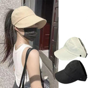 キャップ 帽子 レディース つば広 ツバ広 マスク用ボタン 無地 単色 シンプル 折りたたみ ぼうし 日よけ UV対策 日焼け防止 紫外線対策 カジュアル デイリー おしゃれ かわいい アウトドア 女性用