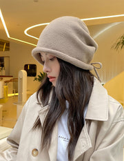 ニット帽 ニット帽子 レディース 女性用 帽子 ぼうし ヘアーキャップ シームレス 無地 単色 おしゃれ かわいい