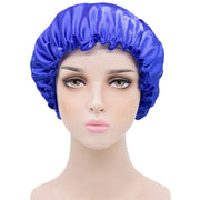 シャワーキャップ ヘアキャップ バスキャップ レディース 女性 防水 ロングヘア ショートヘア 保湿 お風呂 入浴 バスグッズ シンプル 無地 単色