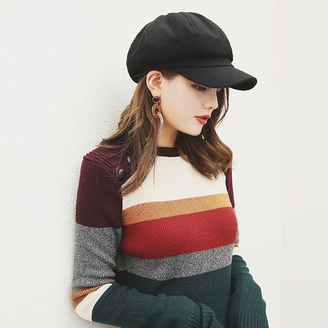 キャスケットハット キャスケット帽 レディース 女性 帽子 ぼうし 商品画像5