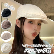 ハンチング帽 レディース プリーツ ギャザー 帽子 春夏 おしゃれ カジュアル 普段使い お出かけ ぼうし 女性
