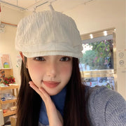 ハンチング帽 レディース プリーツ ギャザー 帽子 春夏 おしゃれ カジュアル 普段使い お出かけ ぼうし 女性