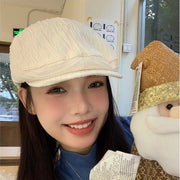 ハンチング帽 レディース プリーツ ギャザー 帽子 春夏 おしゃれ カジュアル 普段使い お出かけ ぼうし 女性