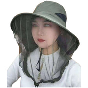 サファリハット 虫除けネット付き アドベンチャーハット 帽子 メンズ レディース 男女兼用 ぼうし 防虫ネット あご紐付き 折りたたみ 虫よけ対策 防蚊 ガーデニング 農作業 日除け 熱中症対策 紫外線対策 ジャングルハット 草刈り アウトドア