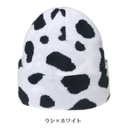 ニット帽 ワッチキャップ メンズ レディース 帽子 毛糸帽 迷彩 アニマル柄 ヒョウ ゼブラ チェック柄 ハイゲージ 秋冬 防寒 男女兼用 ユニセックス