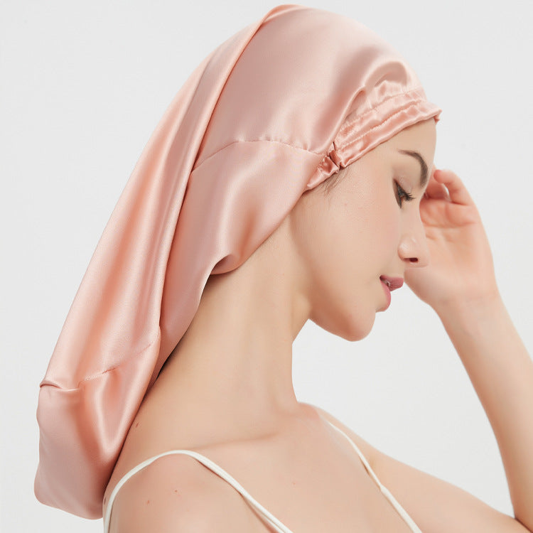 ナイトキャップ シルク 100% レディース ヘアキャップ 帽子 商品画像2