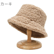 バケットハット レディース 女性用 帽子 ぼうし ボア もこもこ 防寒 暖かい あったか 日よけ 紫外線対策 バケハ 黒 白 ブラック ホワイト カジュアル かわいい フェミニン ガーリー