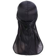 ドゥーラグ DURAG メンズ レディース 男女兼用 インナーキャップ 帽子 ぼうし ハット 黒 白 青 無地 サテン調 シンプル ヒップホップ ダンス