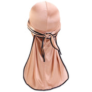 ドゥーラグ DURAG メンズ レディース 男女兼用 インナーキャップ 帽子 ぼうし ハット 黒 白 青 無地 サテン調 シンプル ヒップホップ ダンス