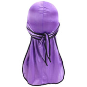 ドゥーラグ DURAG メンズ レディース 男女兼用 インナーキャップ 帽子 ぼうし ハット 黒 白 青 無地 サテン調 シンプル ヒップホップ ダンス