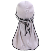 ドゥーラグ DURAG メンズ レディース 男女兼用 インナーキャップ 帽子 ぼうし ハット 黒 白 青 無地 サテン調 シンプル ヒップホップ ダンス