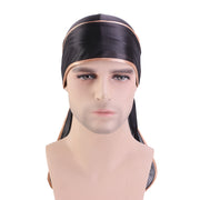 ドゥーラグ DURAG メンズ レディース 男女兼用 インナーキャップ 帽子 ぼうし ハット 黒 白 青 無地 サテン調 シンプル ヒップホップ ダンス