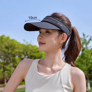 サンバイザー レディース メンズ 女性 男性 ユニセックス 男女兼用 お揃い ペアルック 帽子 ファッション雑貨 オープントップ 日よけ帽子 ゴムバンド 紫外線対策 ナイロン アウトドア ハイキング サイクリング ランニング ビーチ 海水浴 夏