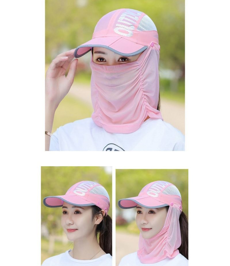 キャップ フェイスカバー付き 2way レディース メンズ 女性 商品画像4