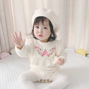 ニット帽 ベレー帽 ニットベレー帽 ベレーキャップ 帽子 子供用 キッズ ベビー 女の子 男の子 無地 単色 シンプル 秋 冬 カジュアル 合わせやすい